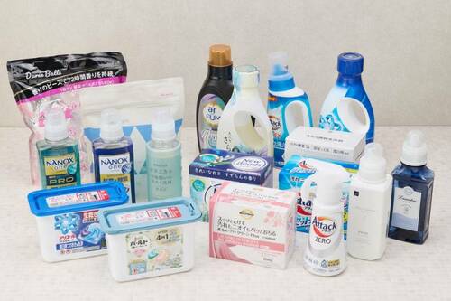 洗濯洗剤のテスト方法 洗濯洗剤おすすめ イメージ