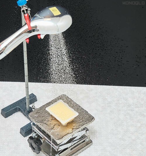 テスト4:肌あたり(5点満点) 高級シャワーヘッドおすすめ イメージ