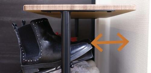 おすすめポイント：壁が汚れない！ イメージ