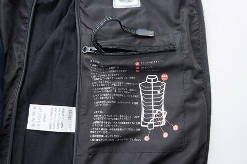 おすすめ電熱ベストのポイント2:使い方がわかりやすい! イメージ