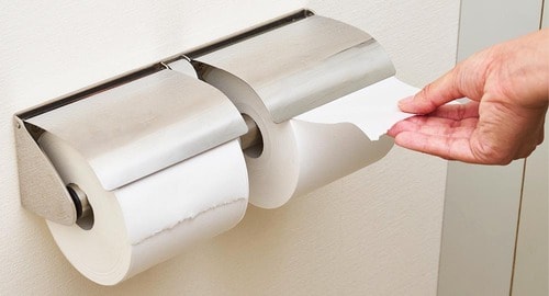 ホルダーにもちゃんと収まった トイレットペーパーおすすめ イメージ