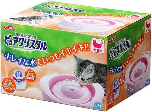 飲水量重視なら「ピュアクリスタル 全猫用」 イメージ2