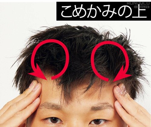 1回3分のカンタン頭皮マッサージ 男性向け育毛剤おすすめ イメージ