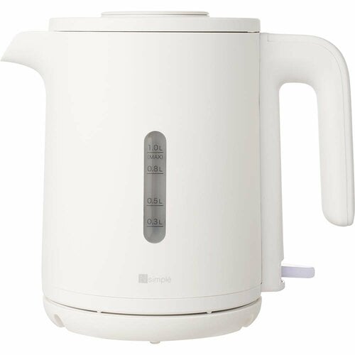電気ケトルおすすめ ニトリ 電気ケトル1.0L (ホワイト BC2C04) イメージ