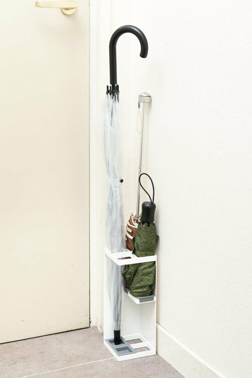 ［玄関］もう水浸しにならない折り畳み傘もOKの傘立て イメージ2