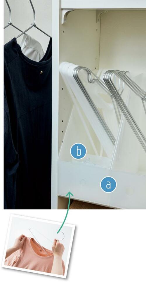 その6：ハンガーとピンチの収納プチプラ商品でスッキリ省スペース イメージ2