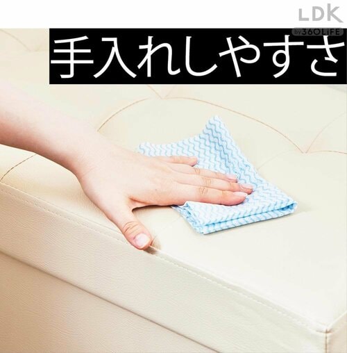 汚れてもサッとひと拭き イメージ