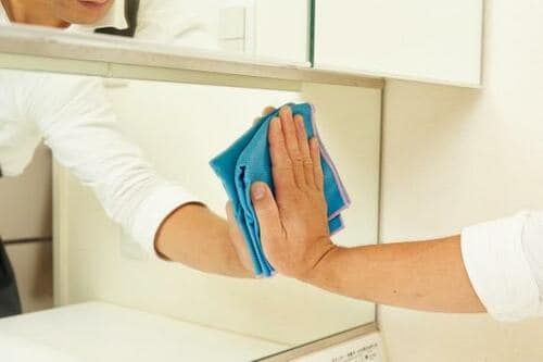 拭き跡が残らない！マーナのピカピカクロス イメージ3