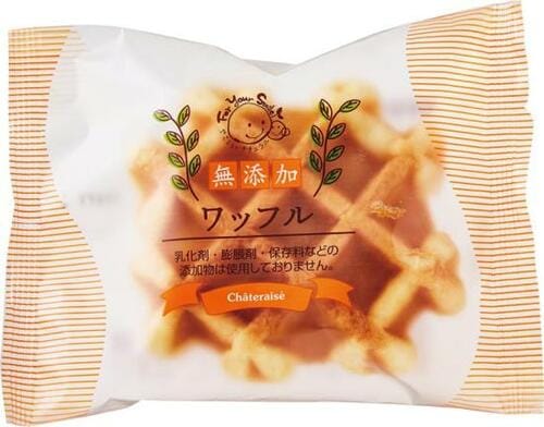コーヒー＆お茶との相性バツグン！無添加ワッフルプレーン シャトレーゼおすすめ イメージ
