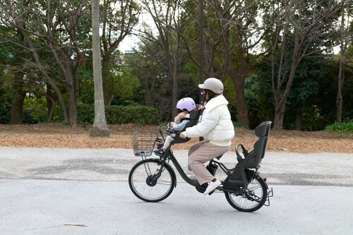 1人乗せ×平坦な道ならなめらかに走れる ブリヂストン bikke MOB ddおすすめ イメージ