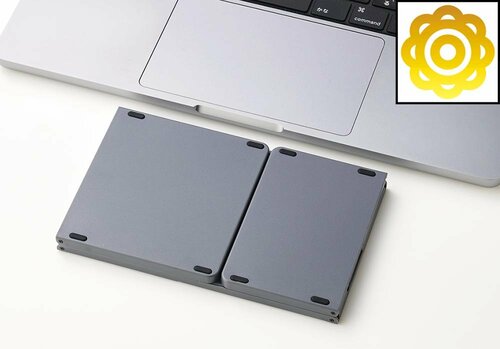 【携帯性】 折りたたみキーボードおすすめ イメージ