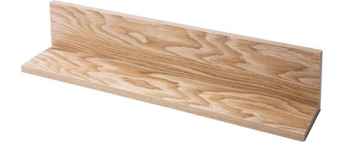 ニトリ(NITORI):L型ウォールシェルフ アルブル 幅60cm(ナチュラル):壁面収納
