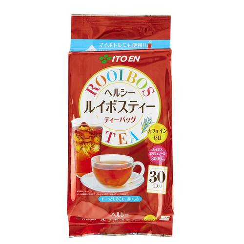 マイボトル派におすすめは伊藤園「ヘルシールイボスティー ティーバッグ」 ルイボスティーおすすめ イメージ