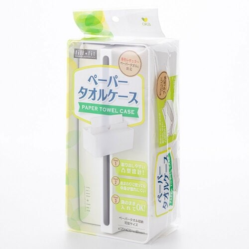 ペーパータオルホルダーおすすめ オカ fill+fit ペーパータオルケース リップタイプ ホワイト イメージ2