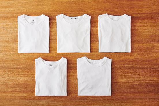 ファッションのプロが選ぶ白Tシャツはどれ
