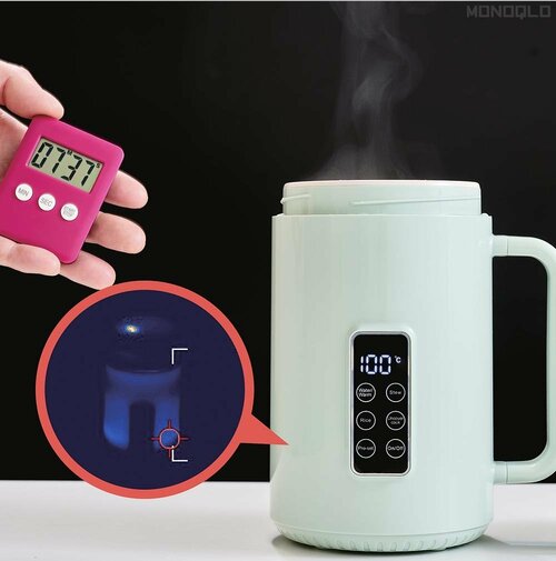 【ベストの理由】沸騰速度が比較した製品の中で1番速かった! MACOLAUDER「マグカップ型 電気なべ BWB-An-126おすすめ イメージ