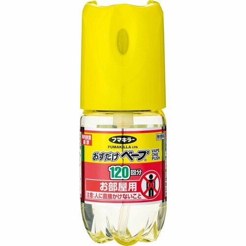 ワンプッシュ蚊取りおすすめ フマキラー おすだけベープスプレー 120回 イメージ1