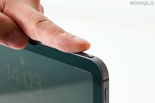 トップボタンの指紋認証で素早く起動する イメージ