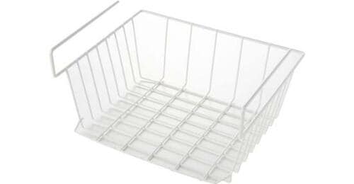 ダイソー:PE棚用吊り下げワイヤーバスケット:収納