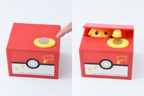 可愛すぎるお金の番人 タカラトミー ピカチュウバンク シャイン イメージ2