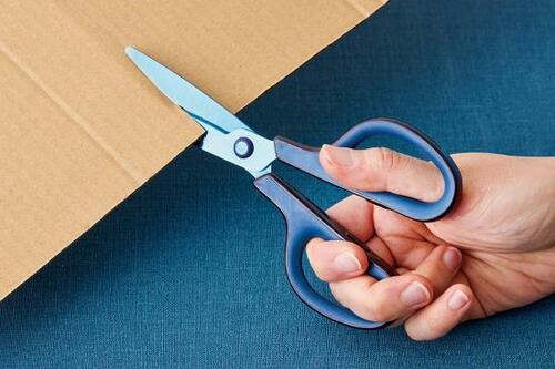 ココがスゴい：ダンボールでも手が痛くならない！ イメージ