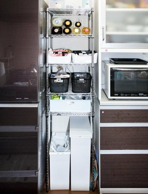 キッチン収納は取り出しやすい仕組みを作ることが大切！ イメージ