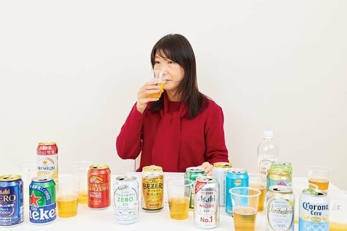 ノンアルコールビールのテスト方法 ノンアルコールビールおすすめ イメージ