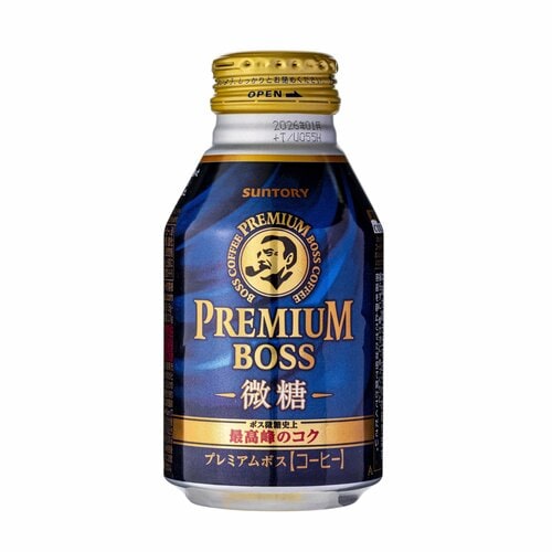 微糖ペットボトル・缶コーヒーおすすめ サントリー プレミアムボス 微糖 イメージ