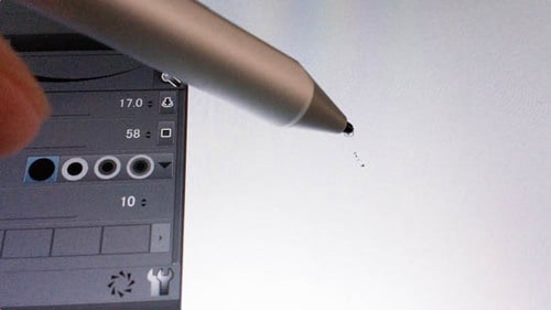 新Surface Penの弱点は寝かせた時のカーソルのズレ イメージ3
