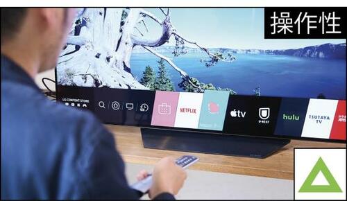 操作性とネット動画は慣れや調節が必要 イメージ