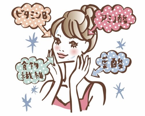 米麹甘酒は栄養がいっぱい!お肌がキレイになります