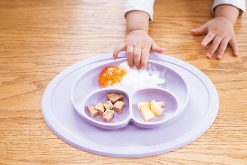 おしゃれでピタッとくっついてずれない！「ezpz」 離乳食食器セットおすすめ イメージ2