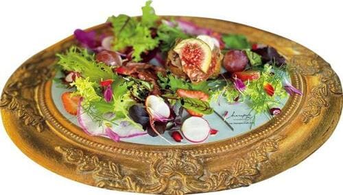 だまし絵の額縁プレート! ハラペコラボ「ART FOOD PLATE」 イメージ