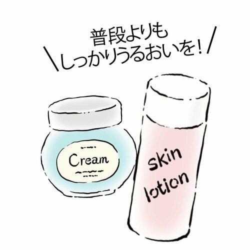 顔そり後のスキンケア方法は？ L字カミソリおすすめ イメージ