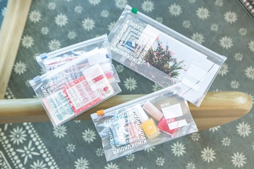 ⑮ロゴもカラーも可愛い紀ノ国屋のジッパーバッグ イメージ