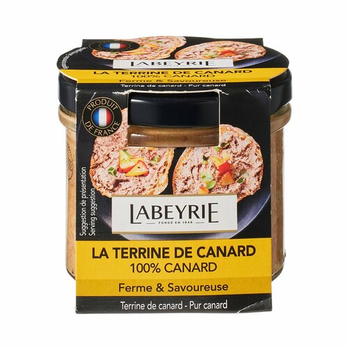 パンに塗るパテおすすめ LABEYRIE(ラベリ) 鴨肉と鴨レバーのテリーヌ イメージ