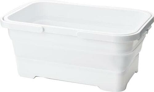 清潔感あり 伊勢藤「折りたたみソフトバスケット」 イメージ