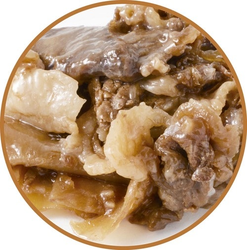 牛肉が大きめなのにすごく柔らかい イメージ