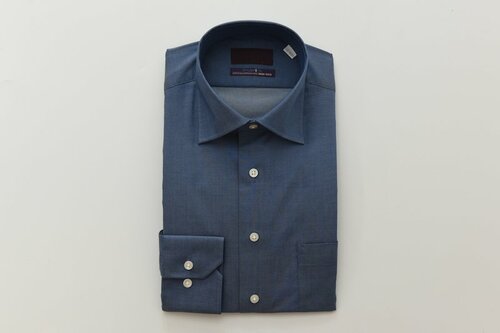洋服の青山 PERSON'S FOR MEN PURPLE LABEL オールシーズン用 ワイドカラースタイリッシュワイシャツ【ライクラT400ファイバー】 SPP1003