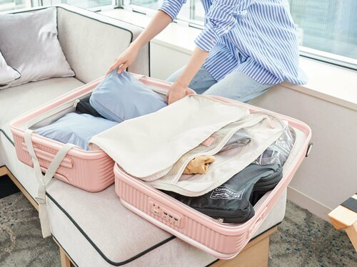 ガバッと開いてたっぷり入る LDKベストバイスーツケースおすすめ イメージ