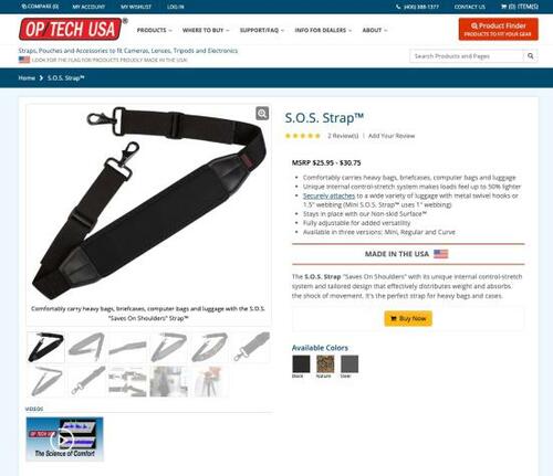 重いビジネスバッグを楽にする方法はベルトにあった! イメージ