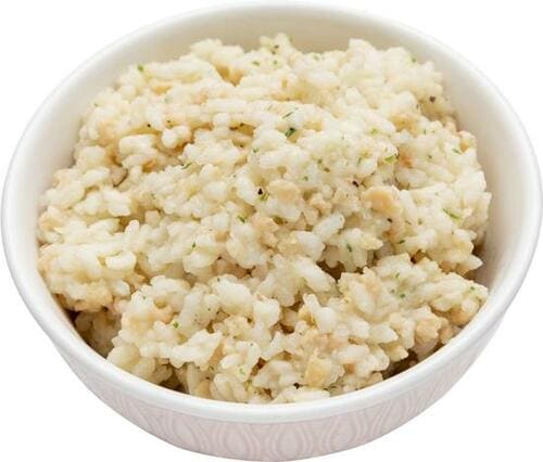 チーズがしっかり効いて旨い モンベル「サーモンチーズリゾッタ」 イメージ3