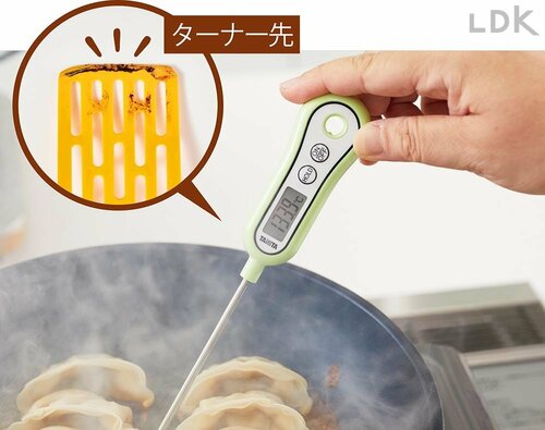 餃子を焼くとフライパンは意外と高温に ダイソーのターナーおすすめ イメージ