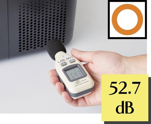 動作音：数値はやや大きめ イメージ