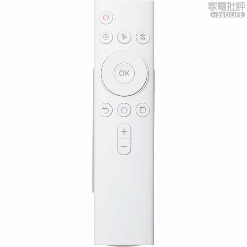 付属のリモコンはシンプル設計 イメージ