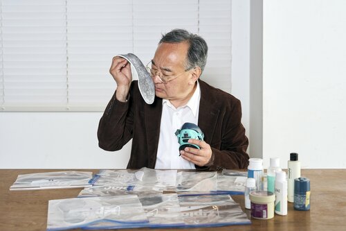 靴用消臭パウダーのテスト方法 靴の消臭粉おすすめ イメージ2