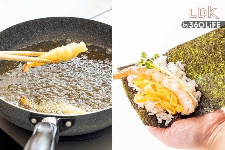 業務スーパーの“のばし海老”が使える！ 天ぷらにもお寿司にもおすすめ【LDK】