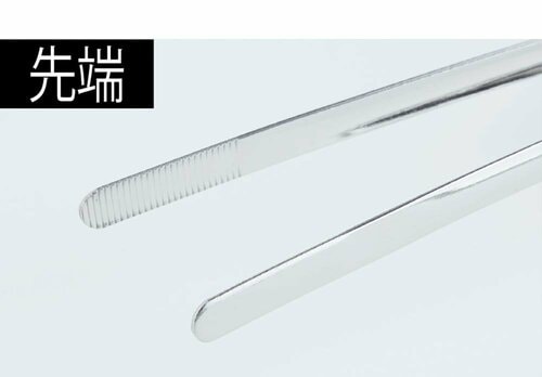 そこそこ力がいるパール金属「先がつかない焼肉トングガジェコン CC-1241」