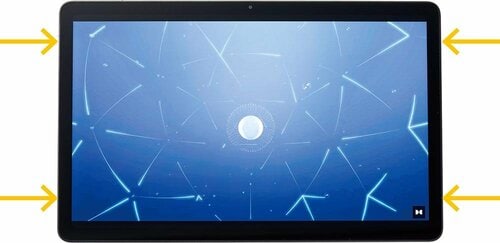 スピーカーは左右4カ所 イメージ