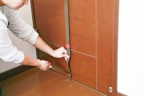 ドアが収納スペースに早変わりするドアフック イメージ